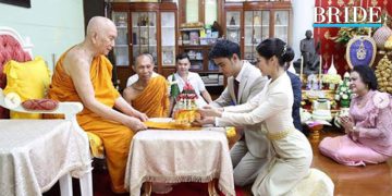 “แพร ณัฏฐธิดา” จูงมือแฟนหนุ่ม เข้ารับน้ำพระพุทธมนต์จากสมเด็จพระสังฆราชฯ