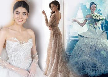 เผยชุดแต่งงานหลักล้านของดารา