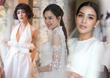 ชุดแต่งงานของ 5 เจ้าสาวคนดังแห่งปี 2019