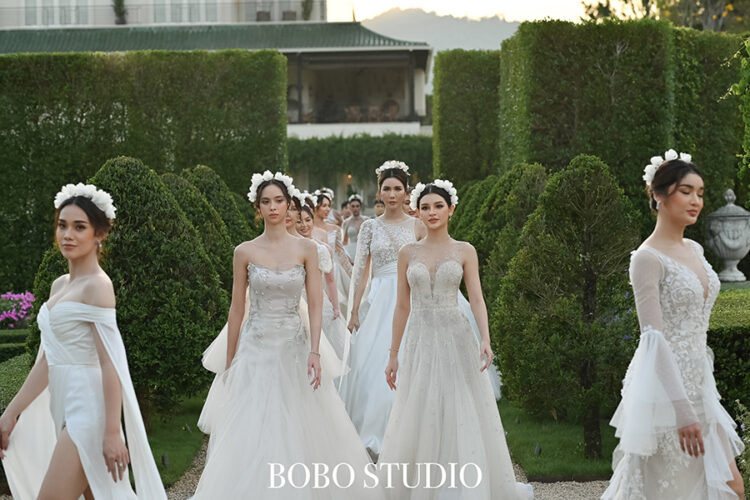 สวยอลัง! Bobo Studio จัดแฟชั่นโชว์ชุดแต่งงานคอลเลคชั่นใหม่ - Bride ...