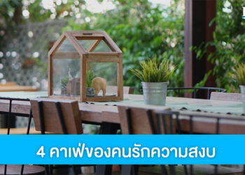 แจกพิกัด 4 คาเฟ่ของคนรักความสงบ จิบกาแฟ ฮีลใจแบบใกล้ชิดธรรมชาติ